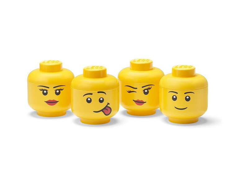 LEGO Licence LEGO úložná hlava mini Multi pack 4ks - LEGO43330800 - expresní doprava