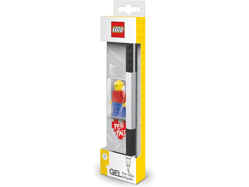 LEGO Gélové pero s minifigúrkou čiernej [LEGO52601]