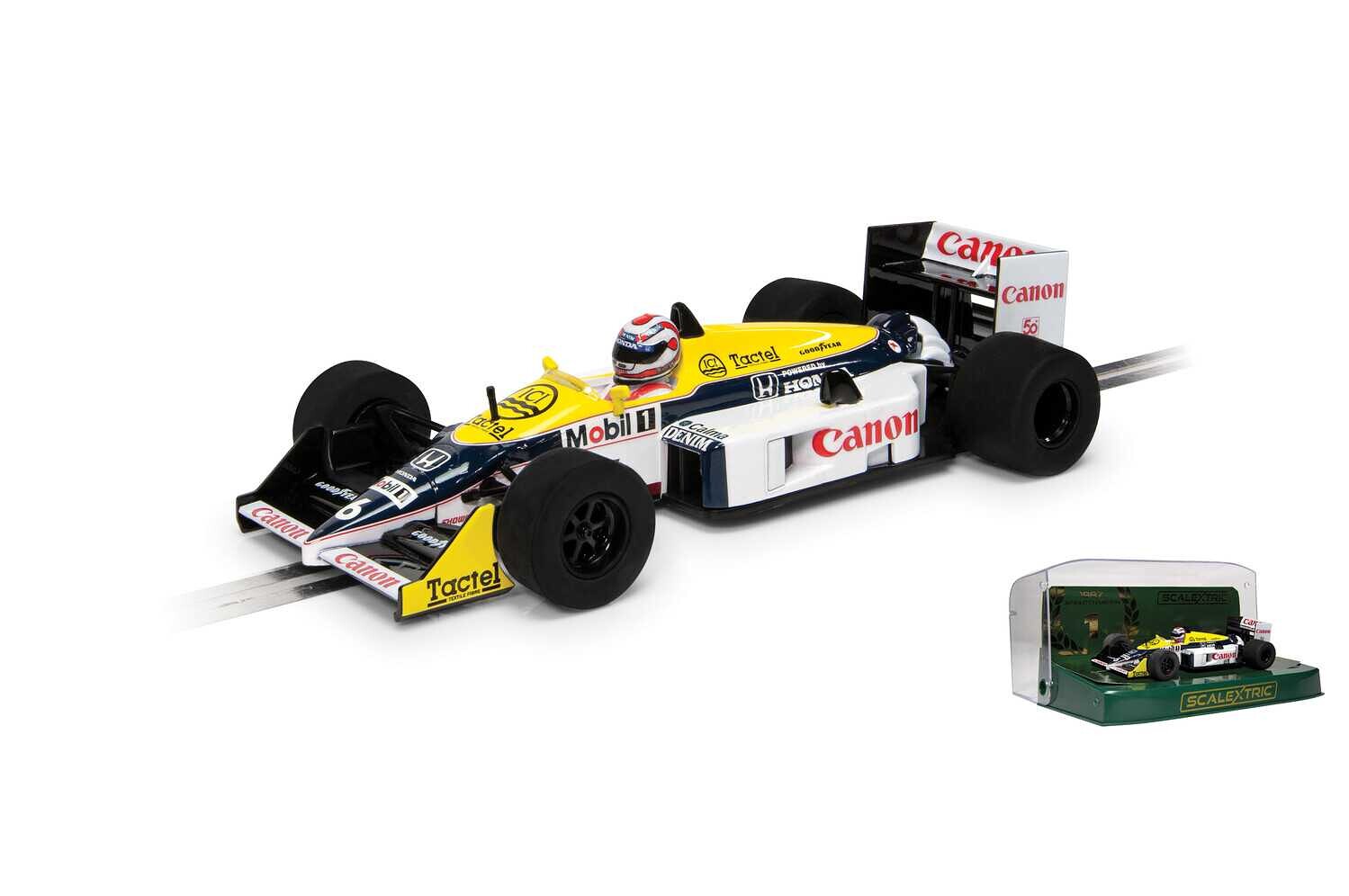 Autíčko Single Seater SCALEXTRIC C4309 - Williams FW11 - Nelson Piquet 1987 World Champion (1:32) - 28-C4309 - expresní doprava