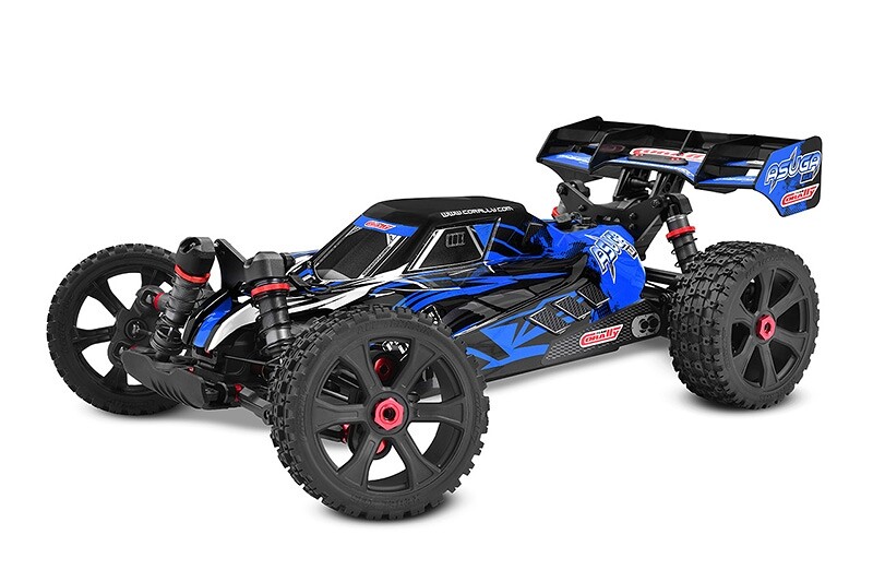 Team Corally ASUGA XLR 6S - BUGGY 4WD - RTR - modrá - C-00288-B - expresní doprava