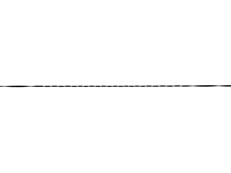 Olson list do lupienkovej pílky 0.89x0.89x127mm špirálový (12ks) [SH-SA4630]