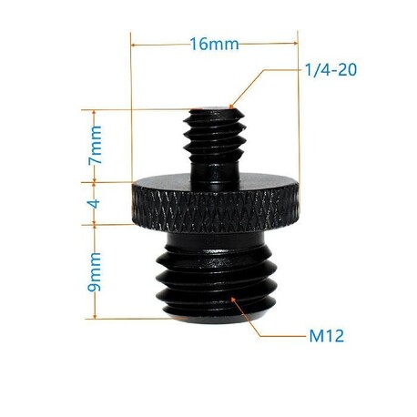 1/4inch to M12 screw