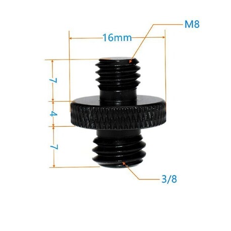 3/8inch to M8 screw