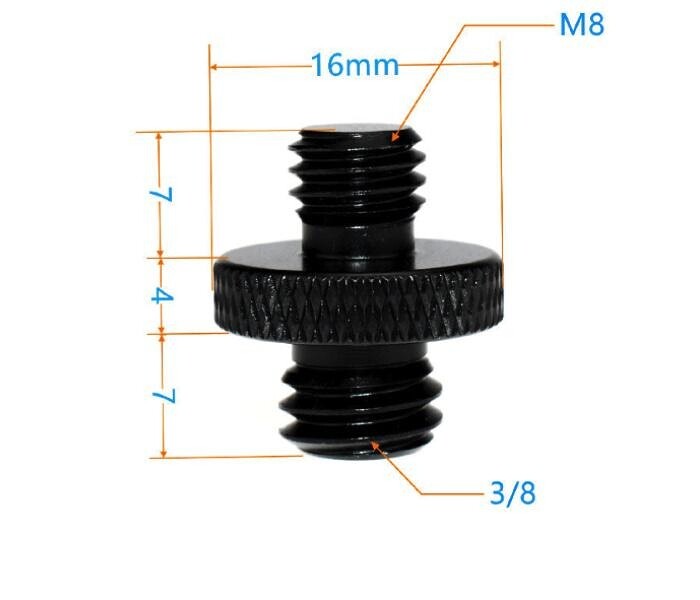 STABLECAM 3/8inch to M8 šroub - 1DJ7097M - expresní doprava