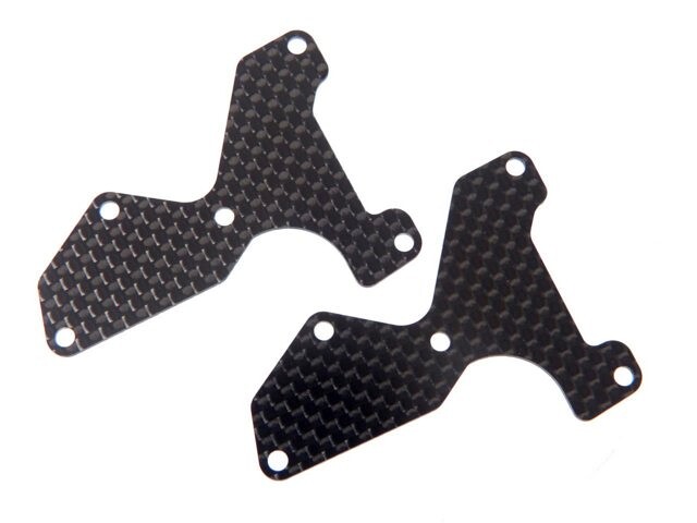 Mugen uhlíkové puzdrá do ramien predné - FRONT LOWER ARM PLATE 1mm (CFRP) E2154