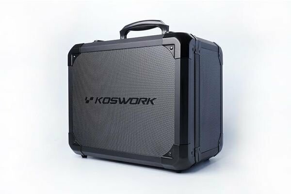 Koswork V2 Mini Black Aluminium Case for Sanwa MT44-MT5 - KOS32302-MT44 - expresní doprava