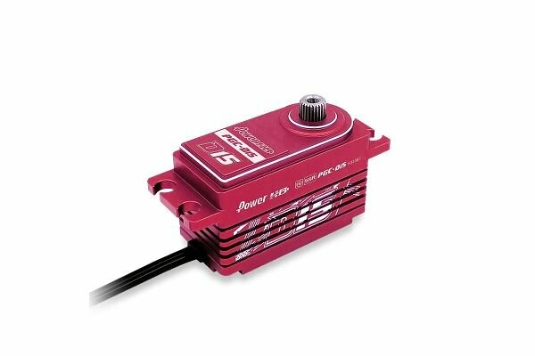 Power HD D15 Red Low Profile Servo Reverse wire (18kg/0.085s) - HD-D15R - expresní doprava