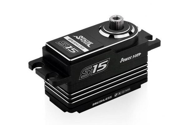 Power HD S15 Low Pro, HV, MG, brushless, alu case, SSR MG 15kg/0.06s HD-S15