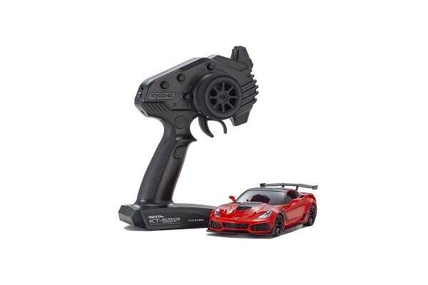 Mini-Z Chevrolet Corvette ZR1 Torch Red (W-MM/KT531P) w/LED K.32334R