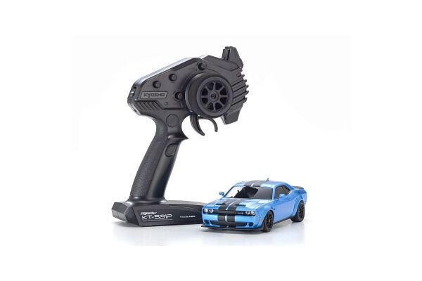 Kyosho Mini-Z AWD Dodge Challenger SRT Hellcat Redeye B5 Blue (MA020W-LL) - K.32621BL - expresní doprava