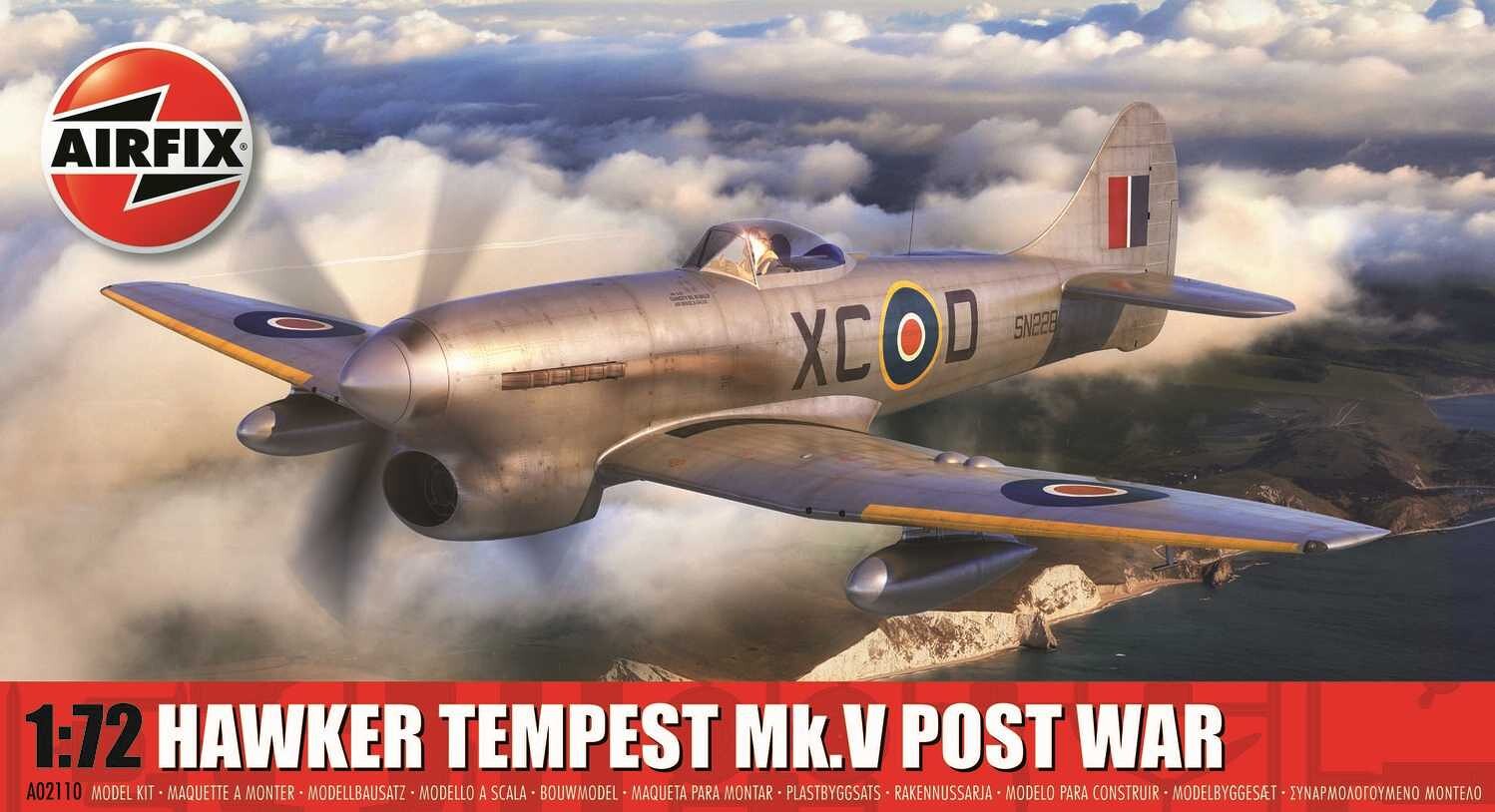 Airfix Classic Kit letadlo A02110 - Hawker Tempest Mk.V Post War (1:72) - 30-A02110 - expresní doprava