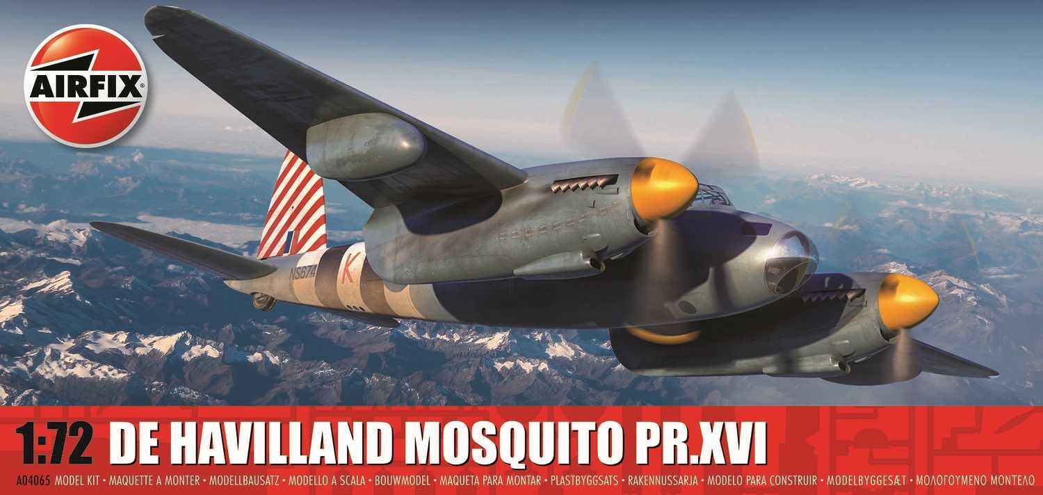 Airfix Classic Kit letadlo A04065 - De Havilland Mosquito PR.XVI (1:72) - 30-A04065 - expresní doprava