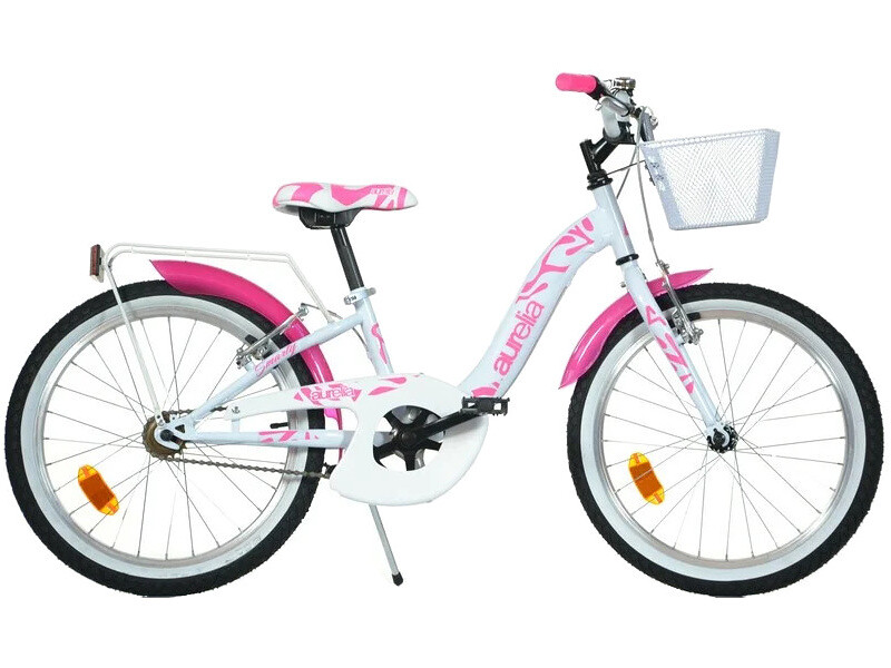 Dino-Bikes DINO Bikes - Dětské kolo 20" Girl White/Pink - DB-204R-05S - expresní doprava