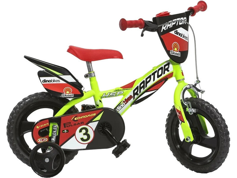 Dino-Bikes DINO Bikes - Dětské kolo 12" Raptor - DB-612L-03RP - expresní doprava