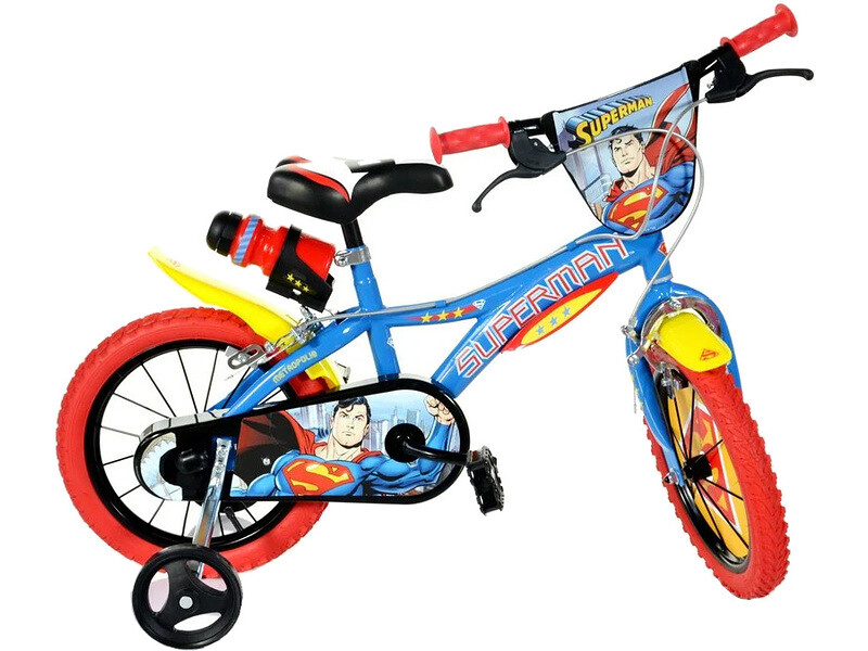 Dino-Bikes DINO Bikes - Dětské kolo 14" Superman - DB-614-SM - expresní doprava