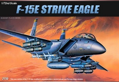 1:72 Academy 12478 F-15E Strike Fighter - 101/12478 - expresní doprava