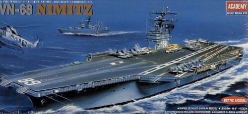 1:700 Academy 14213 USS CVN-68 Nimitz - 101/14213 - expresní doprava