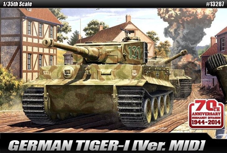 1:35 Academy 13287 Tiger I Mid. 70th Anniversary - 101/13287 - expresní doprava