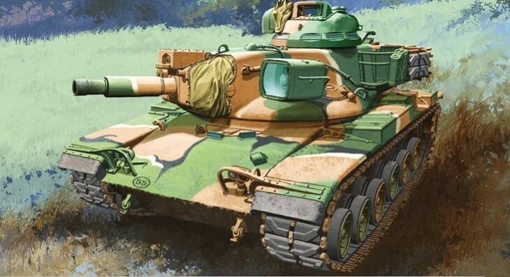 1:35 Academy 13296 M60 A2 US Army - 101/13296 - expresní doprava