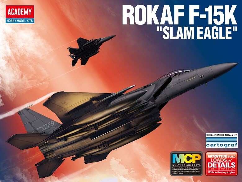 1:72 Academy 12554 F-15K Slam Eagle ROKAF - 101/12554 - expresní doprava