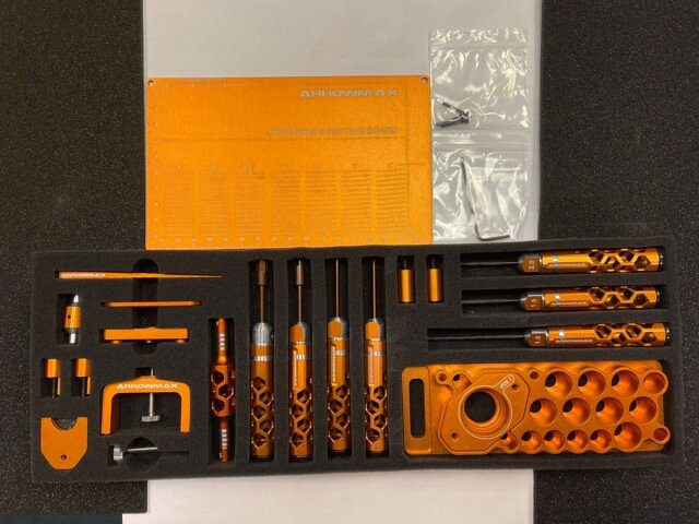 AM Special Toolset Pre 1/32 Mini 4WD (Orange) AM-220010-O