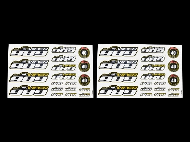 Serpent Decal sheet Viper S989 40. Anniversary (2) (SER903798) 903798