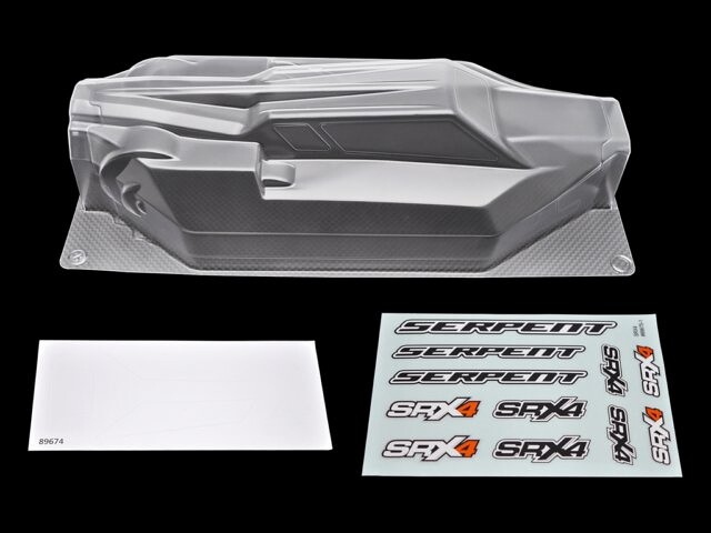 Serpent - Body lightweight SRX4 Gen3 (SER500868) SER500868 - 500868 - expresní doprava