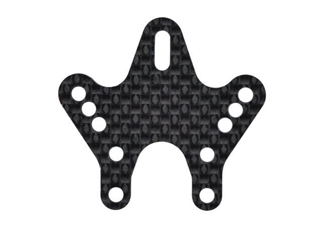 Serpent - Bodymount pre support plate carbon (SER903770) SER903770 903770