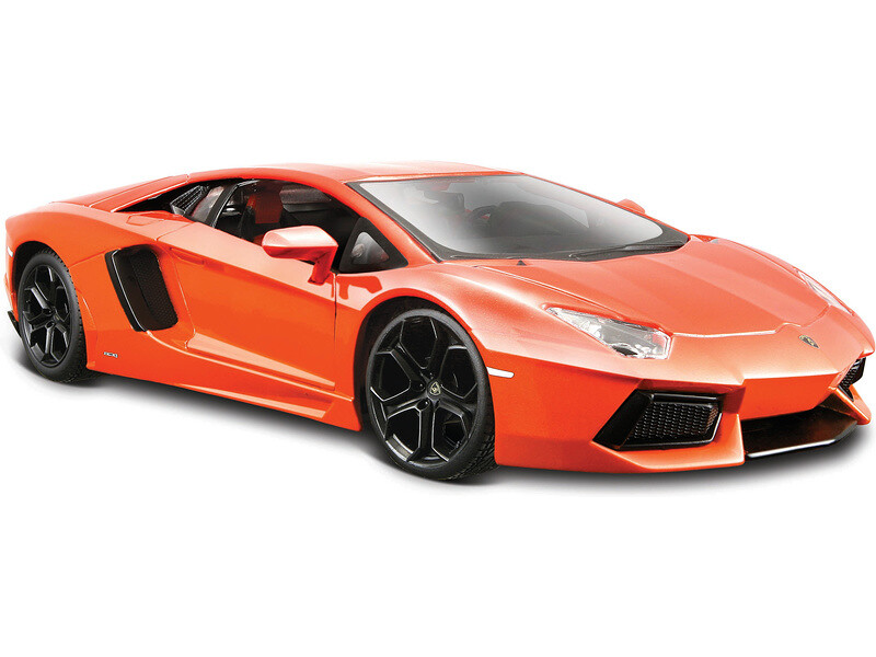 Maisto Lamborghini Aventador Coupé 1:24 oranžová metalíza - MA-31210 - expresní doprava