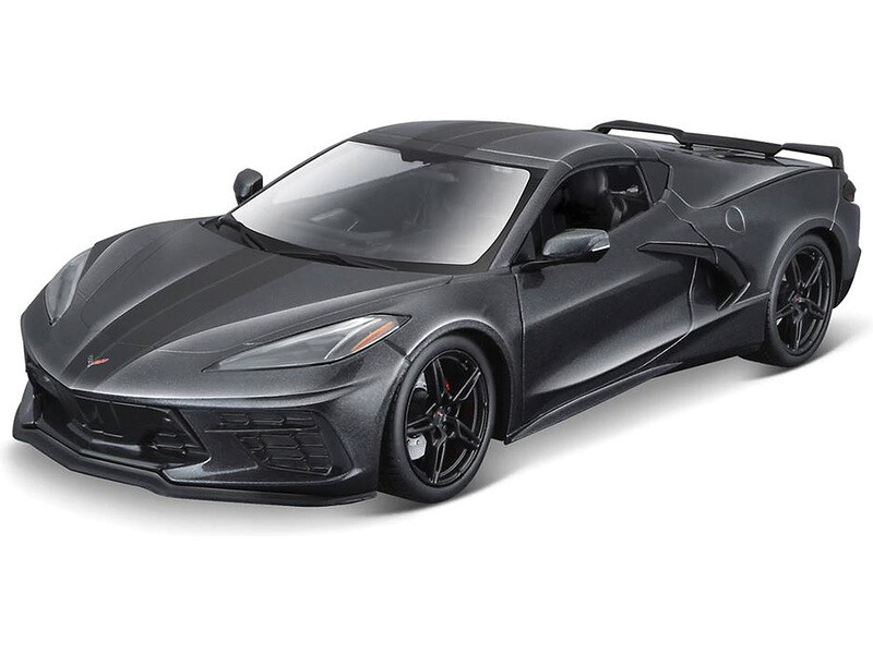 Maisto Chevrolet Corvette Stingray 2020 1:18 šedá - MA-31447G - expresní doprava