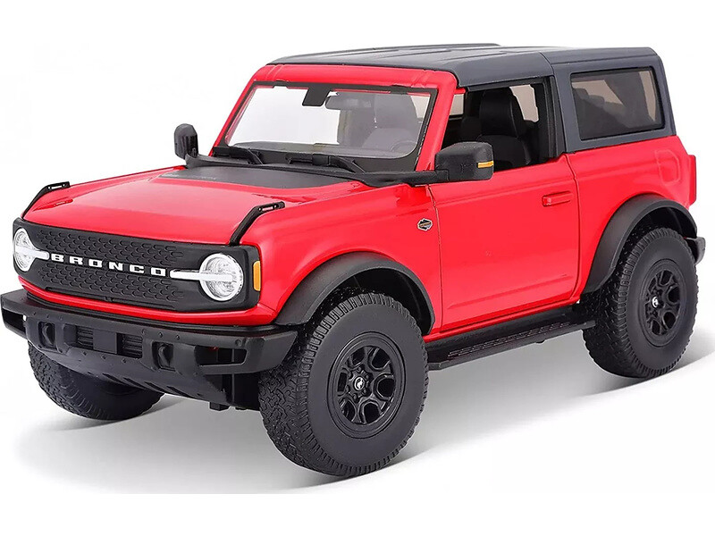 Maisto Ford Bronco Wildtrak 2021 1:18 červená - MA-31456R - expresní doprava