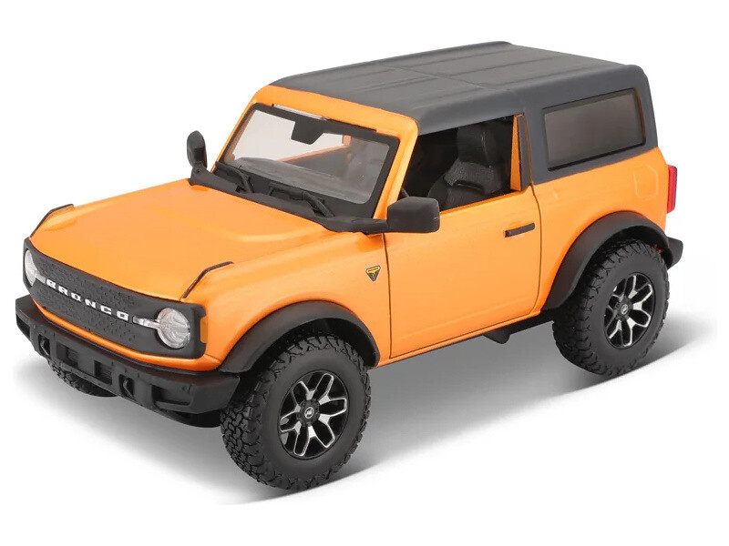 Maisto Ford Bronco 2021 1:24 oranžová metalíza - MA-31530OG - expresní doprava