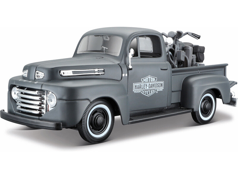 Maisto Ford F-1 Pickup 1948 s WLA Flathead 1942 1:24 - MA-32185 - expresní doprava