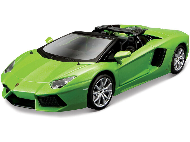 Maisto Kit Lamborghini Aventador Roadster 1:24 zelená metalíza - MA-39124 - expresní doprava