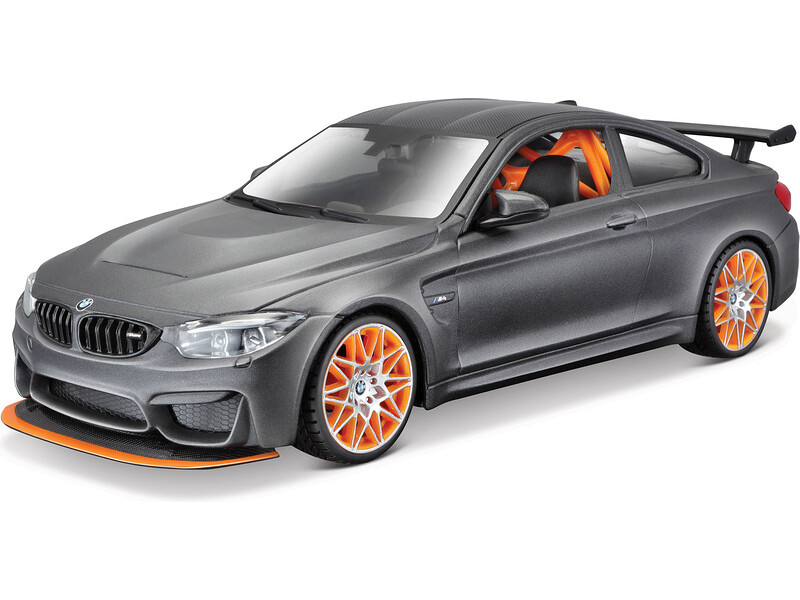 Maisto Kit BMW M4 GTS 1:24 sivá metalíza [MA-39249]