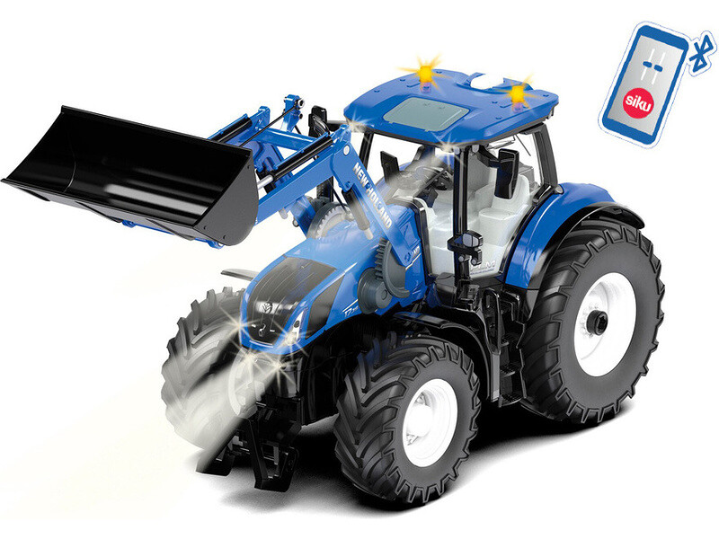 SIKU Control - New Holland T7.315 s predným nakladačom [SI-6797]