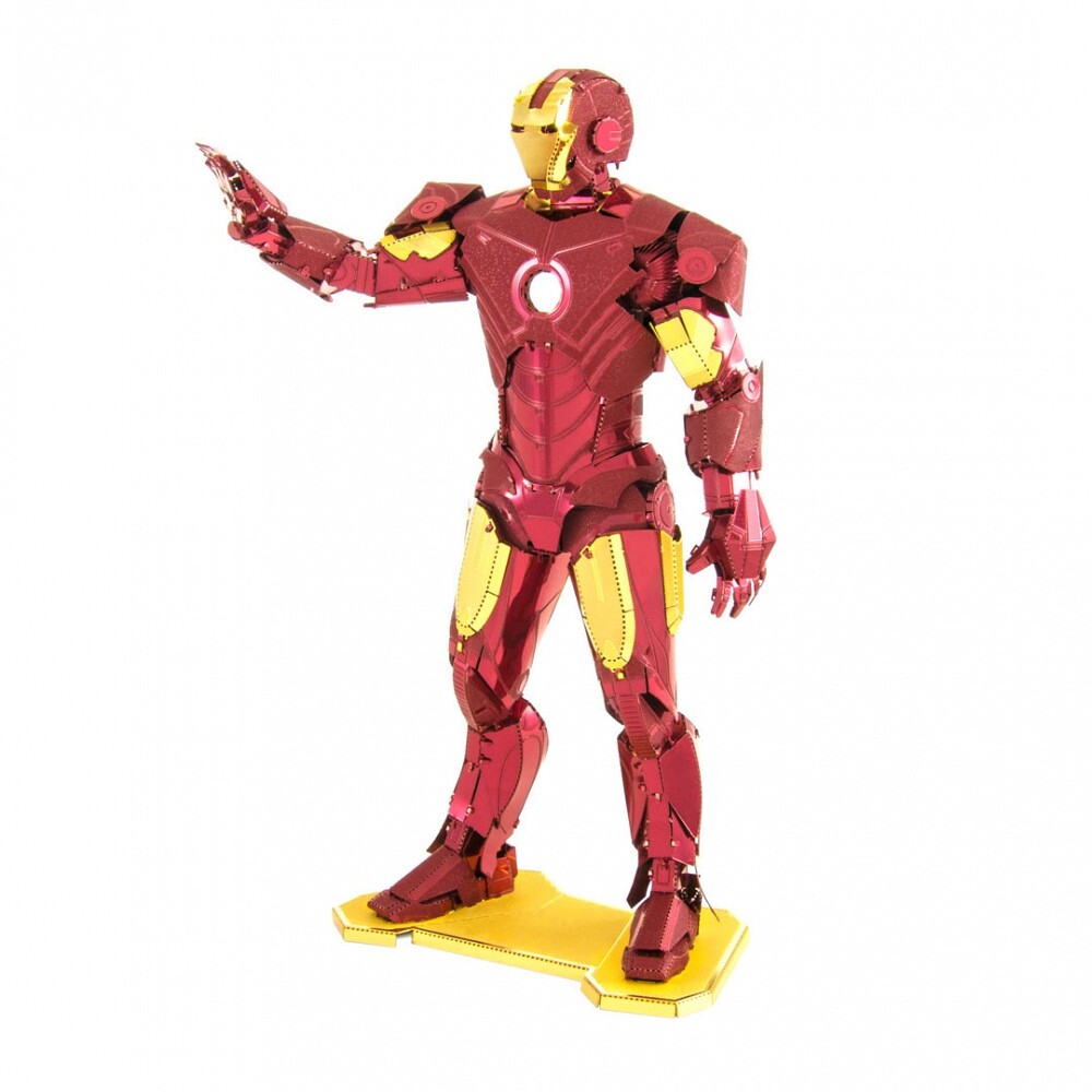 Metal Earth Luxusní ocelová stavebnice Marvel Avenger Iron Man - 502642 - expresní doprava