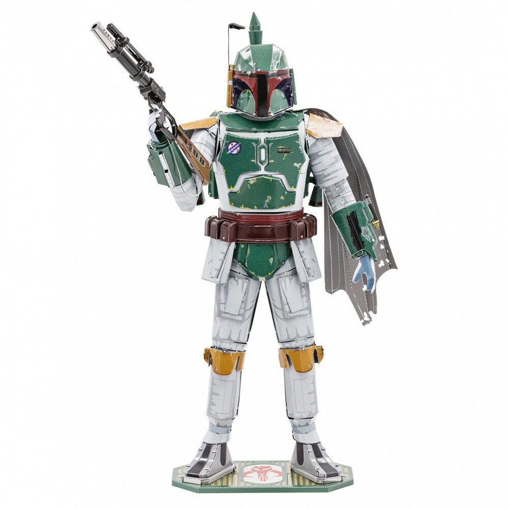 Metal Earth Luxusní ocelová stavebnice Star Wars Boba Fett - 502952 - expresní doprava