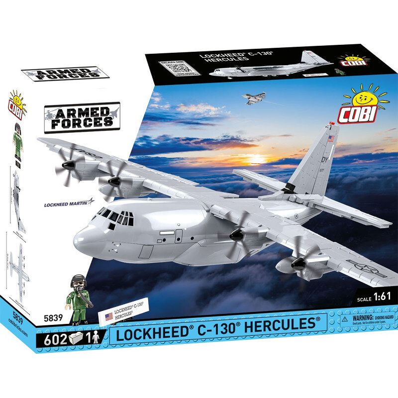 COBI Armed Forces Lockheed C-130 Hercules, 1:61, 602 k, 1 f - COBI-5839 - expresní doprava