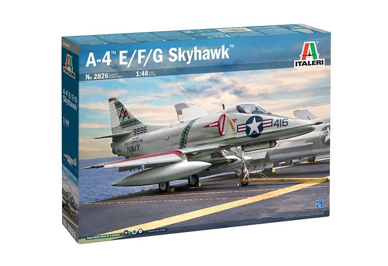 Italeri Model Kit letadlo 2826 - A-4 E/F/G Skyhawk (1:48) - 33-2826 - expresní doprava