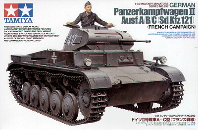 1:35 Tamiya 35292 Panzer II Ausf.A/B/C - 108/35292 - expresní doprava