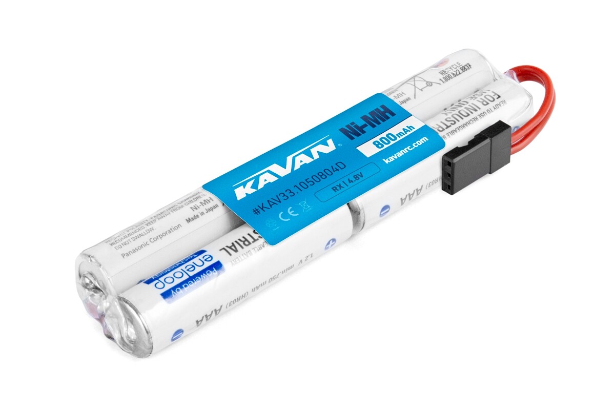 Kavan 4.8V 800 AAA ENELOOP Sanyo RX 4čl. přijímačový (dlouhý) - KAV33.1050804D - expresní doprava