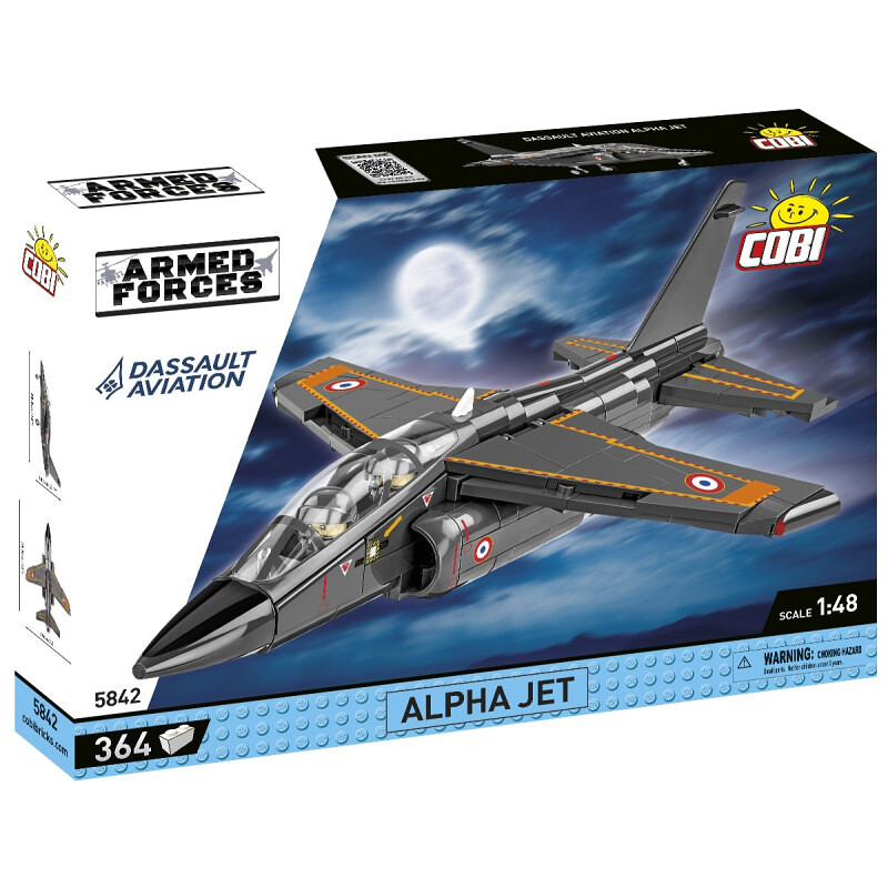 COBI Armed Forces Alpha Jet, 1:48, 364 k - COBI-5842 - expresní doprava