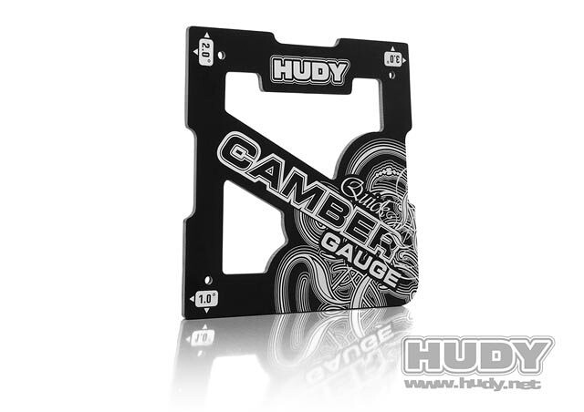 HUDY QUICK CAMBER GAUGE 1/8 OFF-ROAD 1° 2° 3° - 107751 - expresní doprava