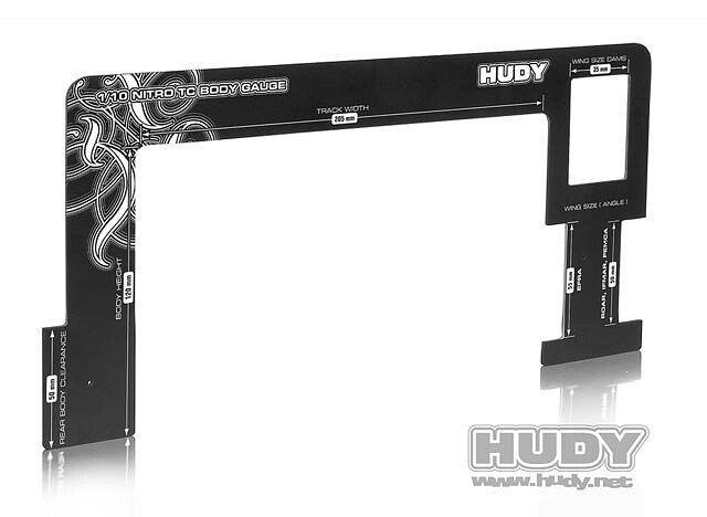 HUDY BODY GAUGE 1/10 NITRO TOURING CARS - 107770 - expresní doprava