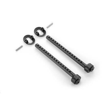 COMPOSITE FRONT ECCENTRIC 6MM BODY MOUNT SET +2MM HEIGHT