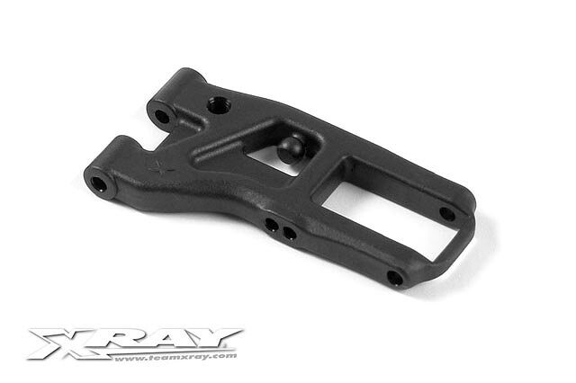 Xray FRONT SUSPENSION ARM - HARD - 2-HOLE - 302165 - expresní doprava