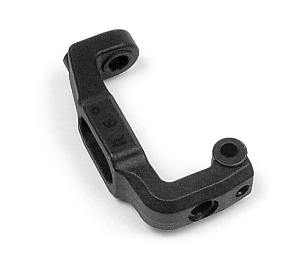 Xray COMPOSITE C-HUB FRONT BLOCK, RIGHT - SOFT - CASTER 6° - 302285 - expresní doprava