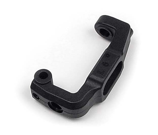 Xray COMPOSITE C-HUB FRONT BLOCK, LEFT - HARD - CASTER 6° - 302332 - expresní doprava