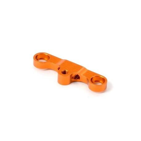 ALU STEERING PLATE 8.5MM FOR DUAL SERVO SAVER - ORANGE - V2